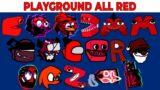 FNF Character Test | Gameplay VS My Playground | ALL Red Test #5
