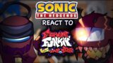 Sonic Characters React To FNF VS IMPOSTER V4 FULL WEEK ( AMONG US ) GCRV PART 5