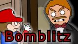 BOMBLITZ, But Mr. Goodman and Mario Sing it ( FNF Sml Cover ) Animated