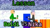 Baldi VS Nika || Lesson || Friday Night Funkin'