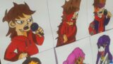 Drawing FRIDAY NIGHT FUNKIN' – All Tord Mods/ Tord Red Fury / Red Army / Eddsworld Tord | #001