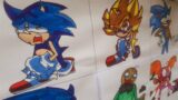 Drawing FRIDAY NIGHT FUNKIN' – New Sonic / Chaos Nightmare-Sonic vs Fleetway / Tails Get Trolled V01