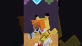 FNF Character Test x Gameplay VS Minecraft Animation VS Sonic EXE and Tails Orange #shorts
