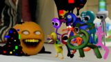FNF Sliced But All Rainbow Friends Sing it | Pibby Annoying Orange x Rainbow Friends Sings Sliced