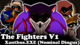 FNF | The Fighters V1 Release – Triple Trouble Exe Universe (NOMINAL DINGUS) | Mods/Hard/FC |