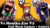 FNF | VS Monika.EXE V2 (Sonic.exe) (Gallery) | Mods/Hard/Gameplay |