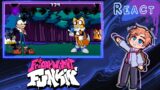 FNF reaction Friday Night Funkin' VS SONIC.EXE Hell Reborn V2 | CANCELLED BUILD Encore (Tails/Sonic)