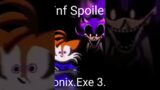 FNF spoiler Sonic.exe 3.0 Friday night funkin mod