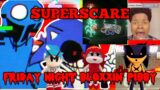 FRIDAY NIGHT BLOXXIN' | SUPERSCARE (PFC) EVIL NIGHTMARE PIBBY FNF SONIC.EXE RAINBOW FRIEND BLUE