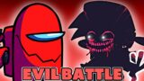 FRIDAY NIGHT FUNKIN' mod EVIL Boyfriend VS Red Impostor (V4)