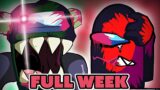 FRIDAY NIGHT FUNKIN' mod EVIL Boyfriend VS Red n Green Impostor FULL WEEK (V4)