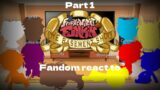 Fandom react to FNF The Basement Show 2.0 part 1 (Gacha Club)