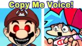 Friday Night Funkin’ Copy Me Voice! | Mario VS Mario | Confronting Yourself (FNF Mod)