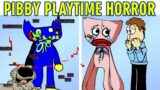 Friday Night Funkin VS Playtime Horror Pibby Corrupted Glitch (FNF Mod HARD)