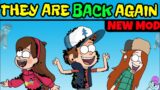 Friday Night Funkin' New Vs Pibby Dipper And Mabel | Glitched-Falls | Pibby x FNF Mod