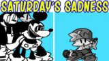 Friday Night Funkin' New Vs Saturday's Sadness | FNF Vs Mickey Mouse
