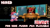 Friday Night Funkin' – Perfect Combo – Hired (For Hire Mario Mix Playable) Mod [HARD]