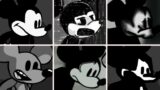 Friday Night Funkin' – Unhappy but everytime it's Mickey Mouse turn a Different Skin Mod is used