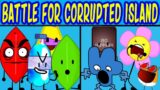 Friday Night Funkin' VS BFB – Battle for Corrupted Island (FNF BFDI)