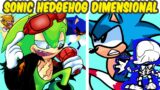 Friday Night Funkin' VS Sonic the hedgehog VS Scourge Sonic VS Sonic.EXE (FNF MOD/Sonic Dimensional)