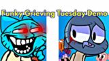 Friday Night Funkin' Vs Funky Grieving Tuesday | Amazing World of Gumball (FNF/Mod/Demo + Cover)