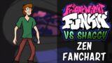 Friday Night Funkin'; Vs. Shaggy – Zen Fanchart!