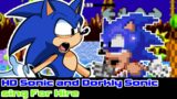 HD Sonic and Dorkly Sonic sing For Hire – Friday Night Funkin