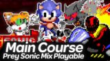 Main Course – Prey Sonic Mix Playable | Friday Night Funkin'