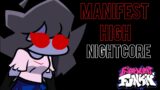 Manifest High (Nightcore) | Friday Night Funkin' Vs Sky | Sky Remanifested V2