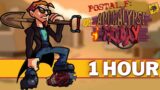 PLAYING WITH SCISSORS – FNF 1 HOUR Perfect Loop (VS Postal Dude I Postal F Apocalypse Friday Mod)