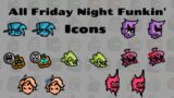 Re-Drawing Friday Night Funkin' Week 1-6 Icons | New Years Special!