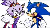 Sonic Vs Blaze – Sonic Rush (Friday Night Funkin Sonic Edition)