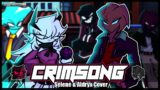 WHO ATE THE LAST SLICE? | FNF – Crimsong – Selene & Aldryx Cover (Electrolite Remix)