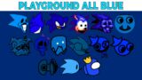 FNF Character Test | Gameplay VS My Playground | ALL Blue Test #9
