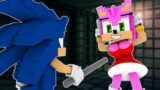 Sonic Zero Two Dodging meme | Sonic CATCHES Amy Rose – FNF Minecraft Animation