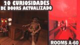 20 CURIOSIDADES DE LA ACTUALIZACION DE DOORS | GAMEPLAY DE ROOMS A-60  | ROBLOX