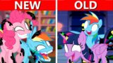 Corrupted My Little Pony OLD vs NEW | Darkness is Magic VS Dusk Till Dawn  | FNF Pibby Mod