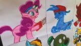 Drawing FRIDAY NIGHT FUNKIN'-Pinkie Pie(My little Pony)Elements of Insanity/Pibby Twilight Sparkle 1