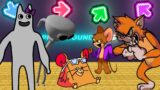 FNF Character Test | Gameplay VS Playground | Garten of Banban (Rainbow friends) | Jerry | FNF Mods