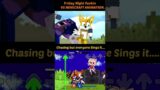 FNF Character Test x Gameplay VS Minecraft Animation VS Chasing but everyone Sings it Tails #shorts