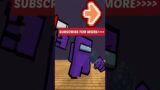 FNF Character Test x Gameplay VS Minecraft Animation VS Purple Impostor v2 D-SIDES #shorts