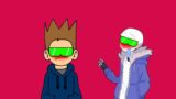 FNF Green glasses meme | Sans and Tom (Eddsworld)