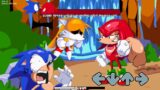 FNF – LOCK-ON: Friday Night Funkin' – Lock On (Knuckles vs Sonic) (composed by Pancho) (FC)
