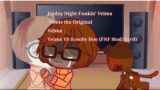 FNF Mod Characters React Velma Meets the Original Velma | Velma VS Scooby Doo