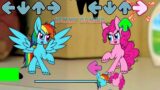 FNF My Little Pony Sings Sliced | FNF Corrupted Sliced But Everyone Sings It