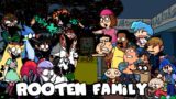 FNF Rooten Family But Every Turn A Different Cover Is Used