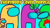 FNF VS Everybody Loves Purple / Prankster (FNF X Among Us Animation) | FNF MOD | Friday Night Funkin