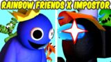 FNF VS Rainbow Friends VS Impostor | FNF MOD/Among Us/Roblox | Friday Night Funkin'