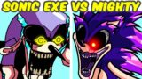 FNF VS TripleTrouble Cover VS Sonic EXE VS Mighty ZIP VS D-Sides EXE (MOD) | Friday Night Funkin