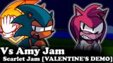 FNF | Vs Amy Jam – Scarlet Jam [VALENTINE'S DEMO] |Mods/Hard/Gameplay |